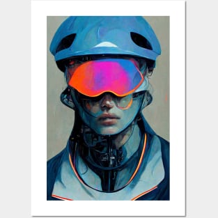 Future Human - 036 - Bike Messenger Posters and Art